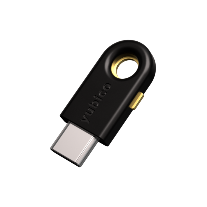 Two-Factor Security Key YubiKey USB-C 5C NFC