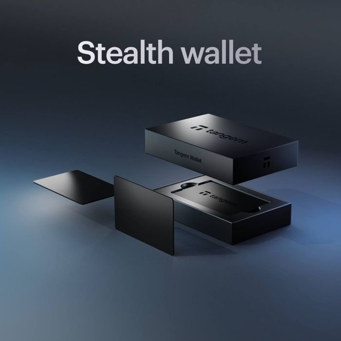 Tangem Wallet Stealth Black 3 Cards set