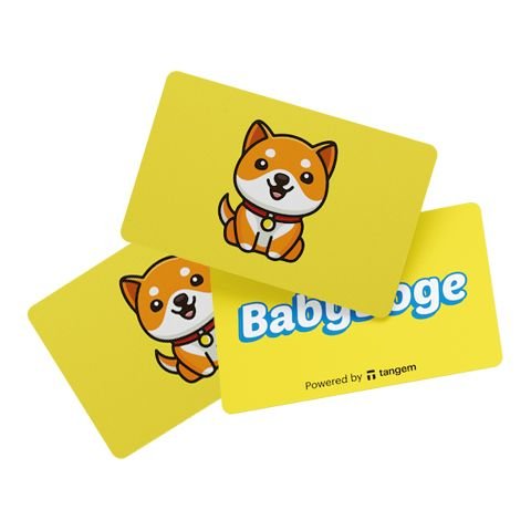 Криптогаманець Tangem Wallet 2.0 x BabyDoge набір з 3 карток