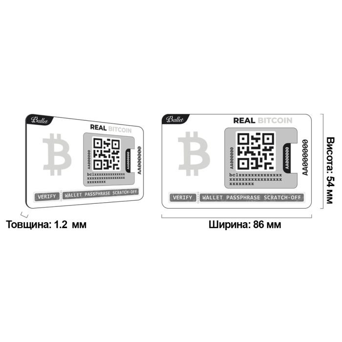 Crypto cold storage Ballet REAL Series Ethereum – with NFT support