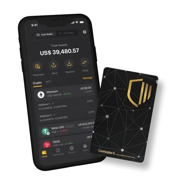 Hardware wallet CoolWallet S