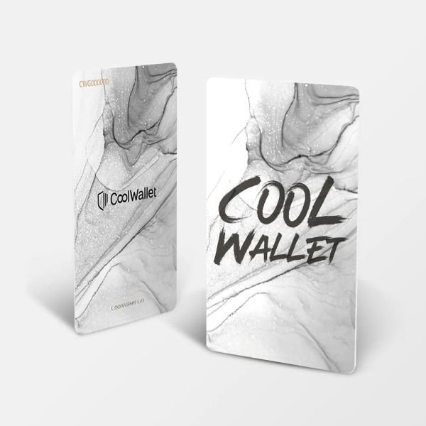 Hardware wallet CoolWallet Go 2 cards Twist Flow