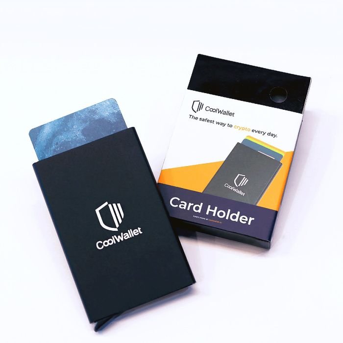 Картхолдер CoolWallet із захистом RFID Чорний (CWCH)