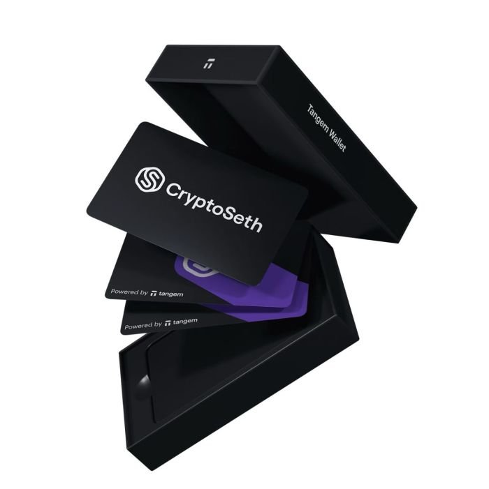 Tangem Wallet Crypto Seth 3 Cards set