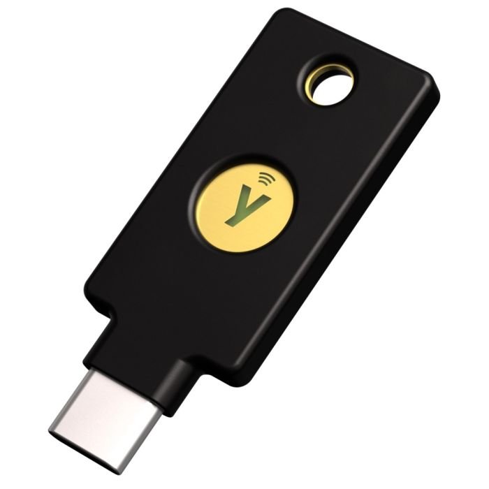 Апаратний ключ Yubico Yubikey Security Key C NFC USB Type-С (1177087)