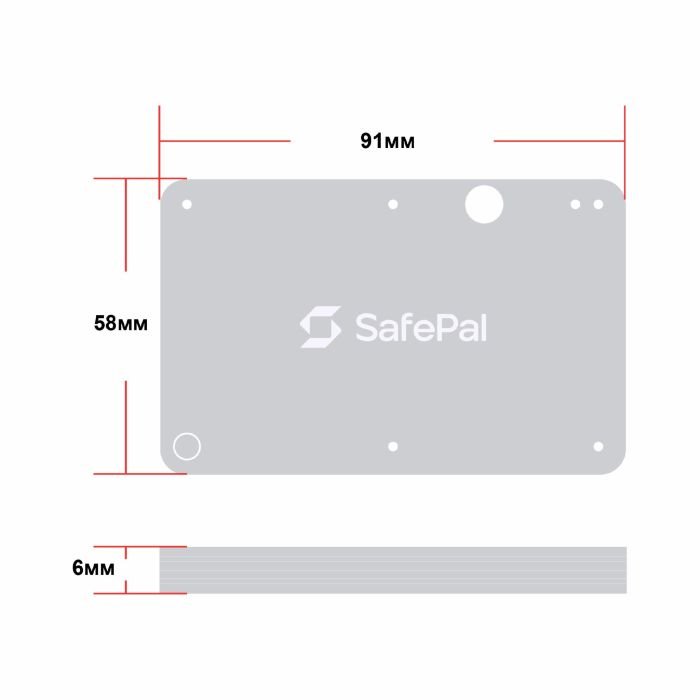 Mnemonic tablet SafePal Cypher