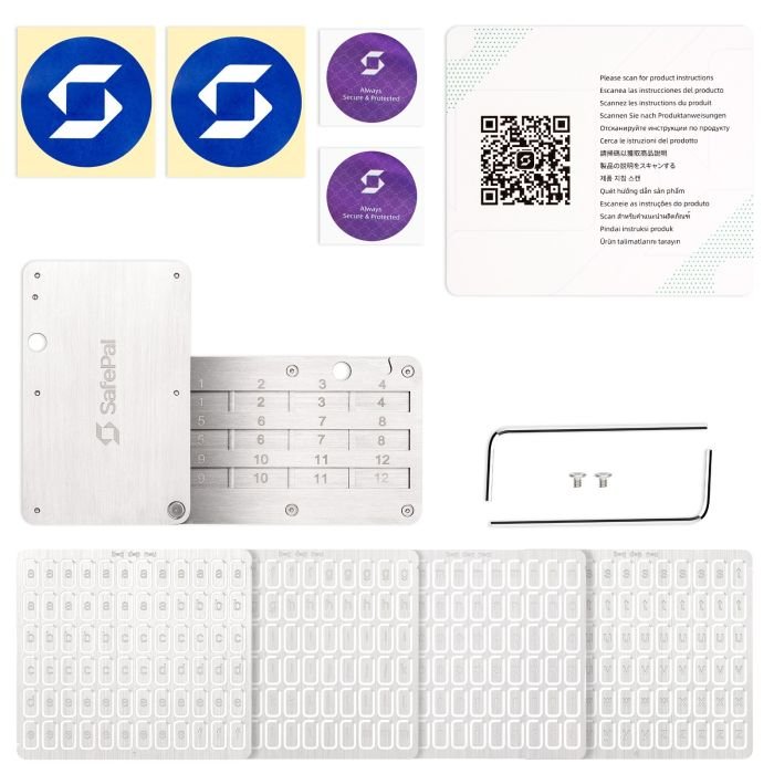 Mnemonic tablet SafePal Cypher