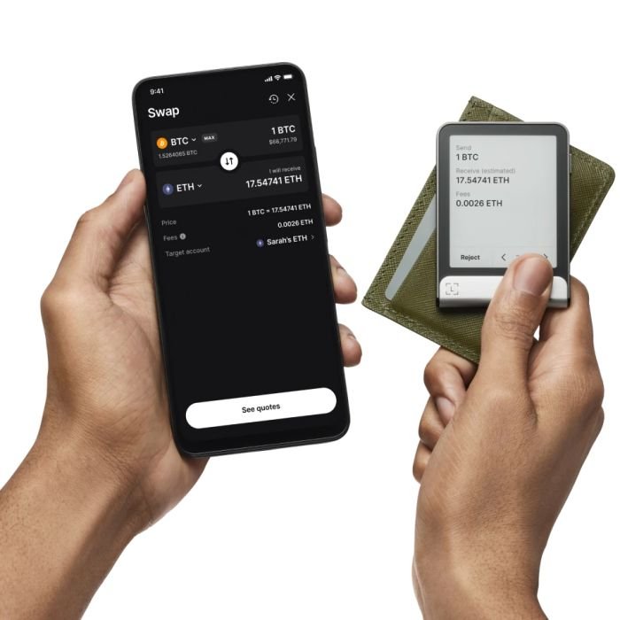 Crypto Hardware Wallet Ledger Flex Graphite