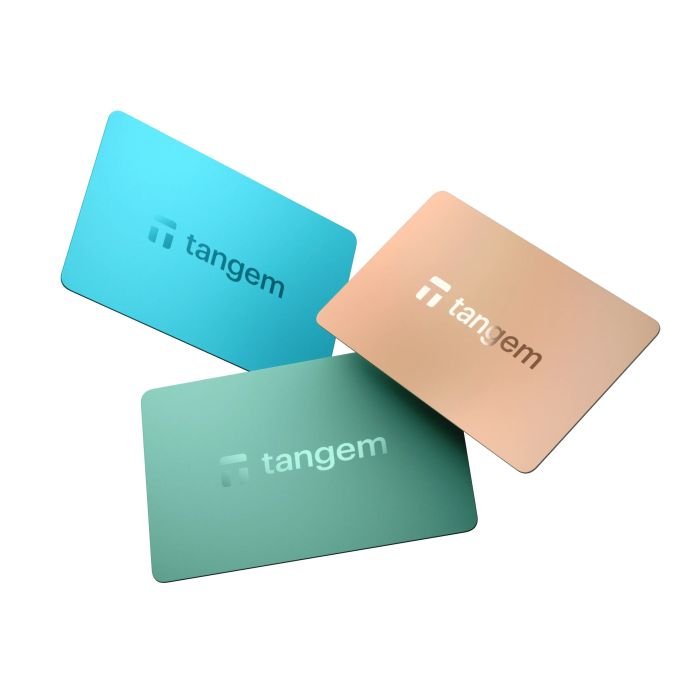 Tangem Wallet 3 Cards set Trendy Pastel