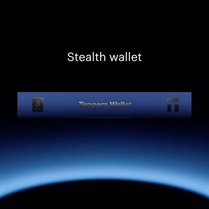 Tangem Wallet Stealth Black 3 Cards set