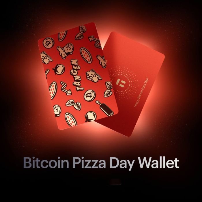 Tangem Wallet Bitcoin Pizza Day 3 Cards set