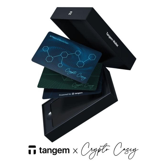 Криптогаманець Tangem Wallet 2.0 Crypto Casey набір з 3 карток