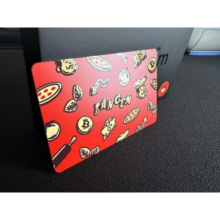 Tangem Wallet Bitcoin Pizza Day 3 Cards set