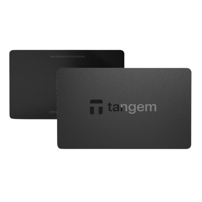 Криптокошелек Tangem Wallet 2.0 на 2 карты Черный